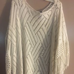 Lane Bryant Ivory Sweater Cover NWOT